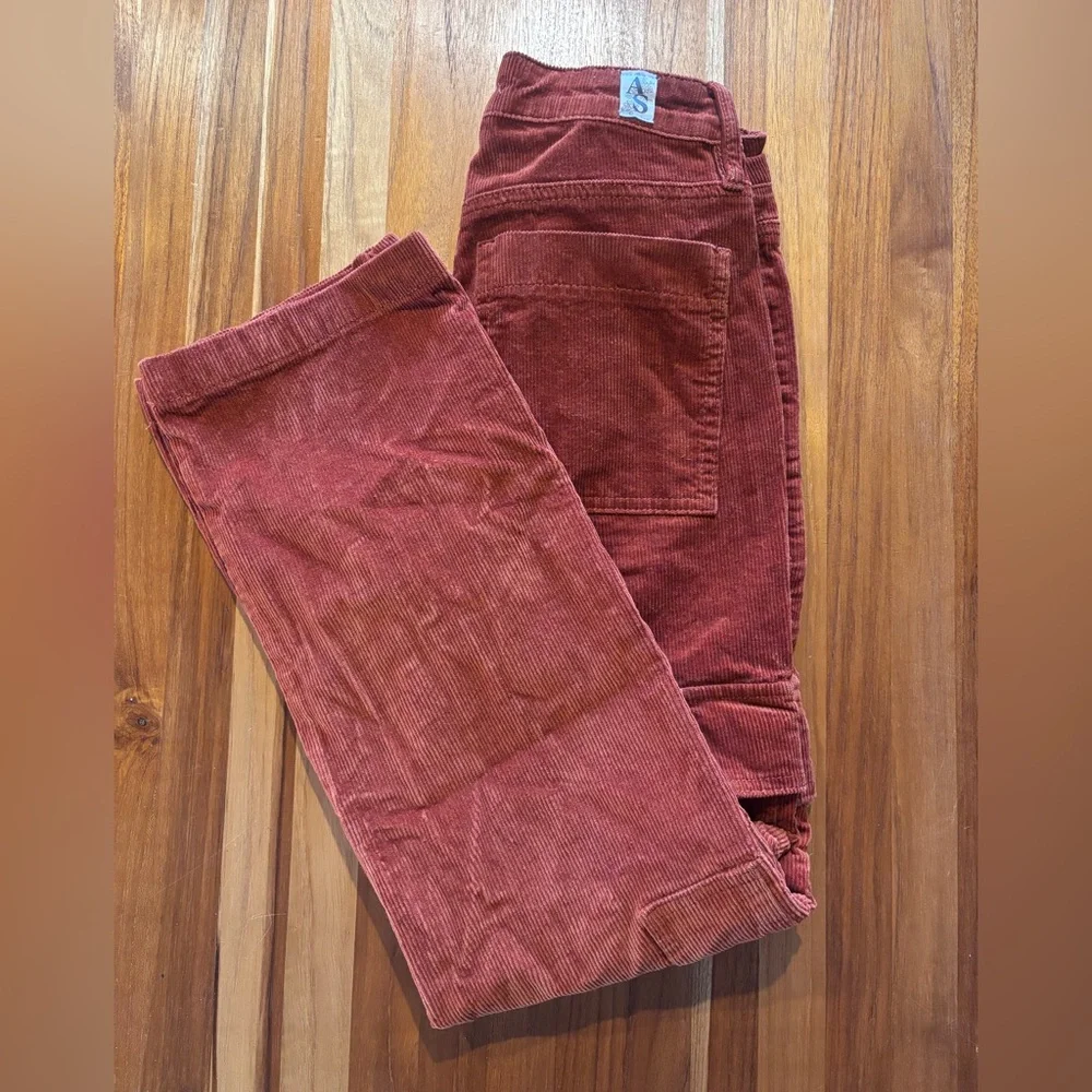 Altar'd State women’s cords Pants - rusty orange 26 waist